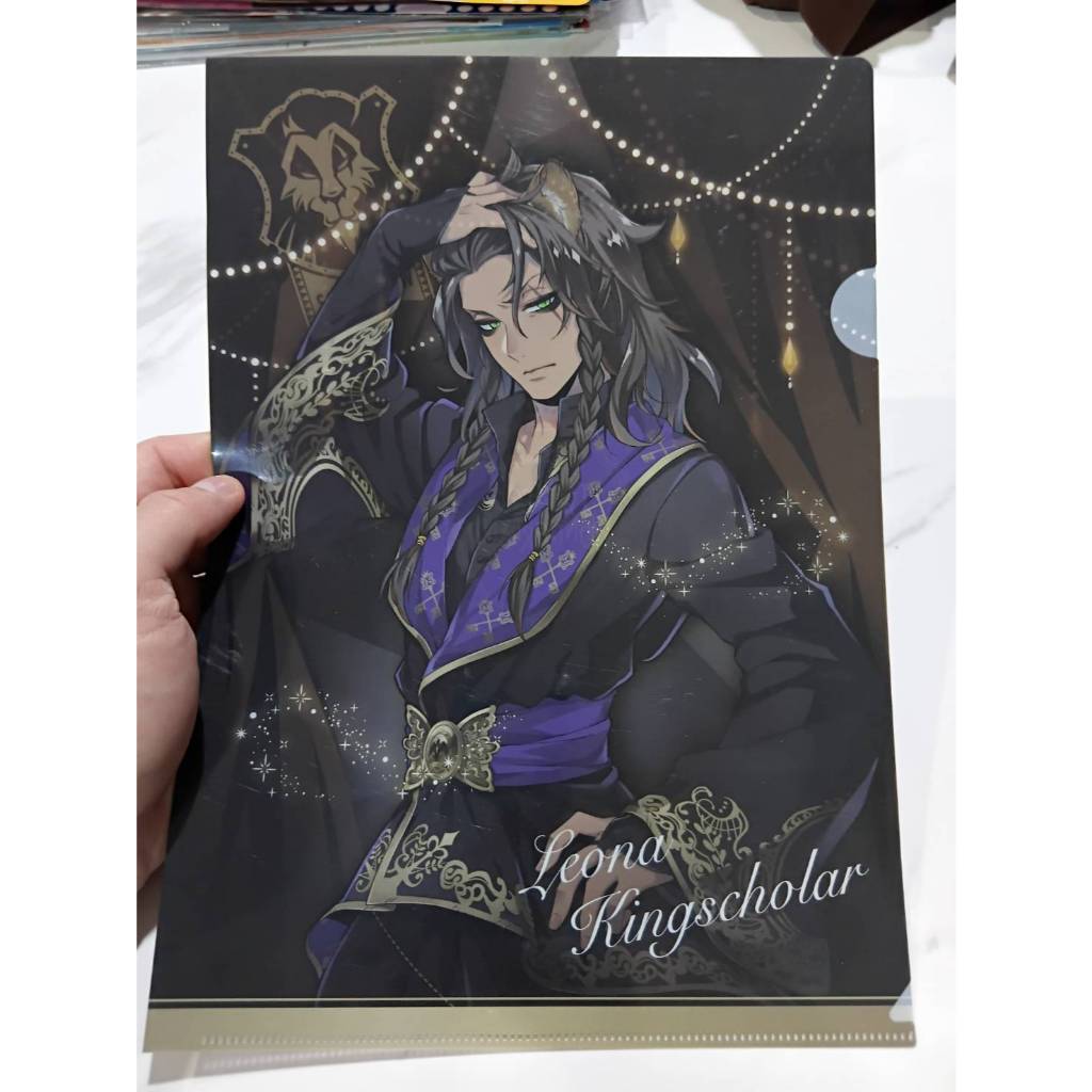 แฟ้มใส่เอกสาร ดิสนีย์: ทวิสเต็ดวันเดอร์แลนด์ ★Leona Kingscholar-Disney Twisted-Wonderland ★ A4 Clear