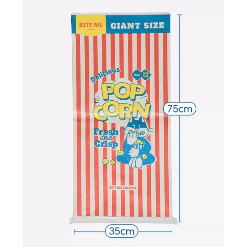 ถุงแมวมุด ถุงป๊อปคอร์น ของเล่นแมว Popcorn Peek-a-Boo Bag