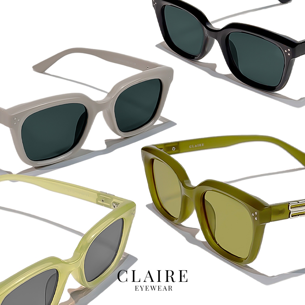 CLAIRE : (HN) แว่นกันแดด รุ่น Hang On แว่นกันแดด UV400