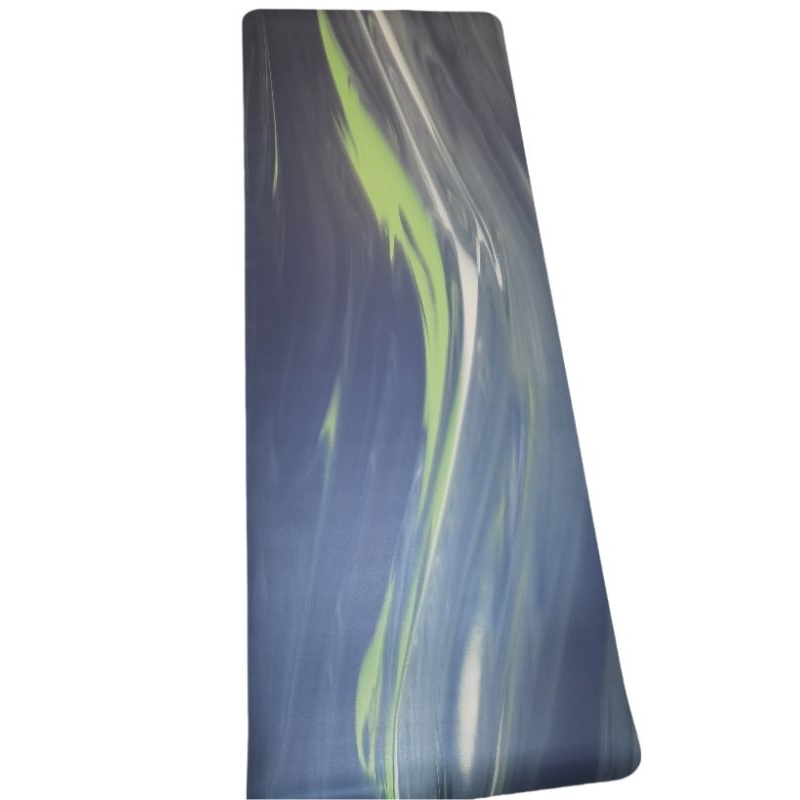 LIYAMAT-[แถมสายรัดเสื่อโยคะ]เสื่อโยคะ yogamat Matt Coco Pu ยางพาราสีพื้นกับสีหน้าสีเดียวกัน - รูปที่ 4