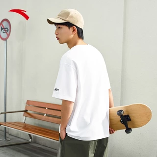 [ANTA X Wang YiBo] เสื้อยืดสั้นUnisex 1725B8115 Official Store