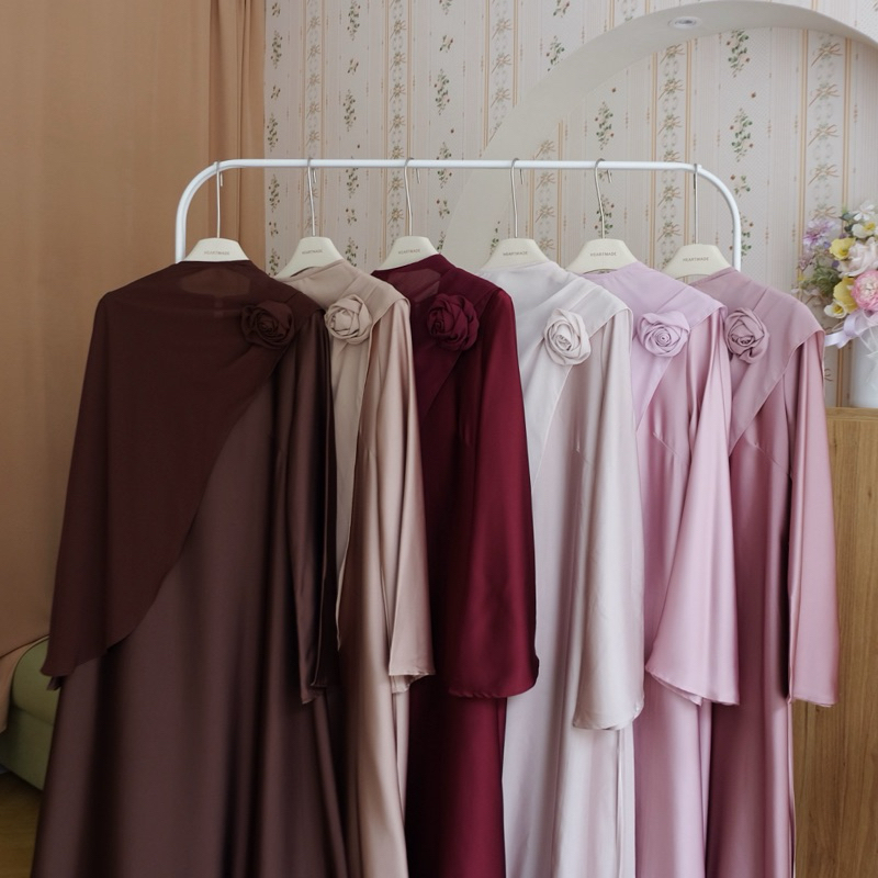 (D32) Heartmade—marisa dress🥀(ชุดเดรสเซท4ชิ้นพร้อมผ้าคลุม)
