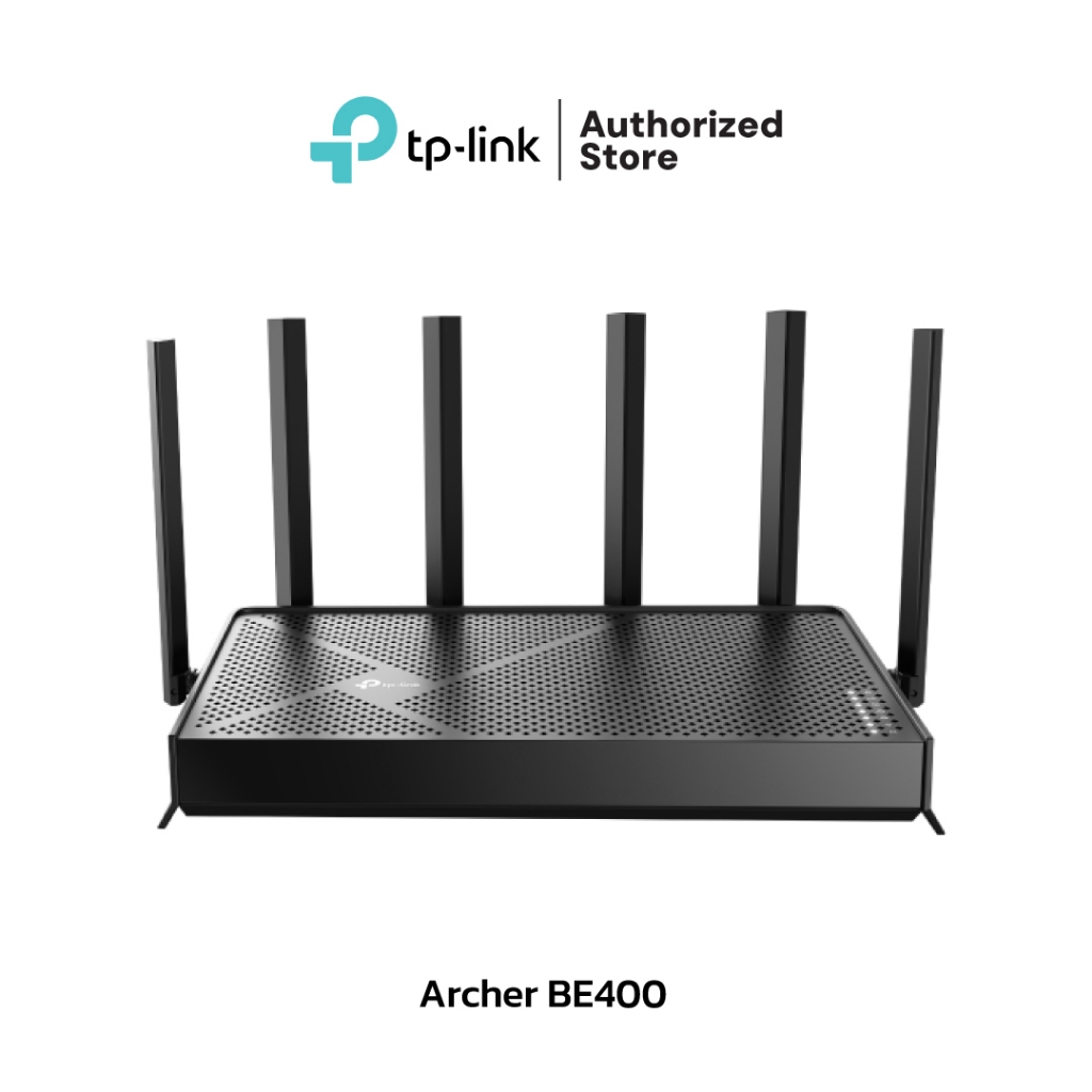 TP-LINK BE6500 Dual-Band Wi-Fi 7 Router รุ่น Archer BE400