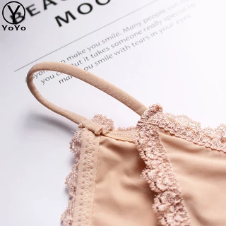 YOYO กางเกงในหญิง sexy สายเดี่ยว แต่งโบว์น่ารัก ขอบลูกไม้ เนื้อนิ่ม ใส่สบาย ระบายอากาศ แถมเซ็กซี่ อีกต่างหาก รุ่น0920