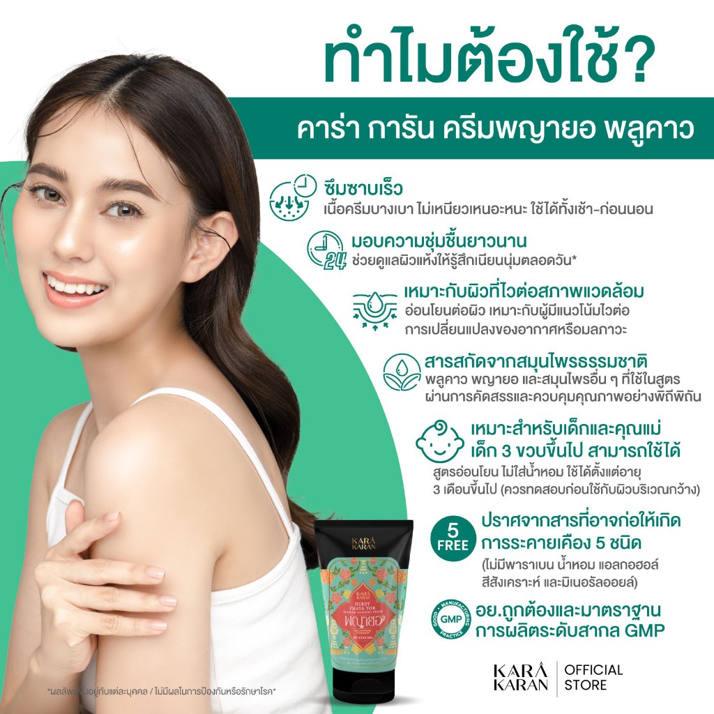 โลชั่นพญายอพลูคาว เซราไมด์&สมุนไพรสกัดเย็น11ชนิด แพ้คัน ผิวแห้ง กลิ่นตัว 120มล. - รูปที่ 2