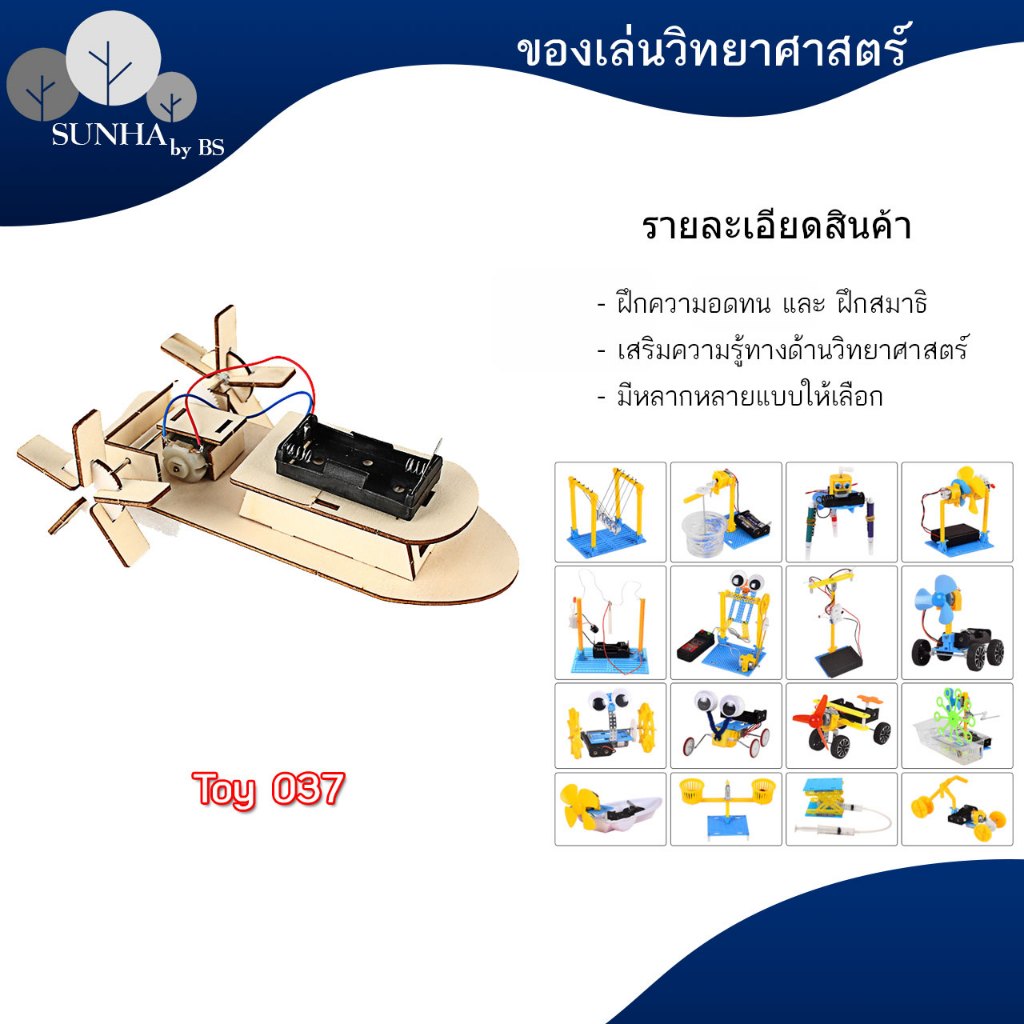 โมเดลจำลองเสริมการเรียนรู้ ของเล่นวิทยาศาสตร์สำหรับเด็ก มีหลากหลายแบบให้เลือก สินค้าพร้อมส่ง