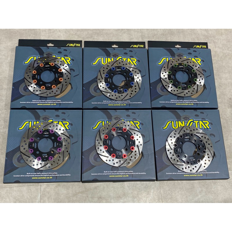 จานเบรคหน้า Sunstar-TH / Giorno CBS 190 MM.