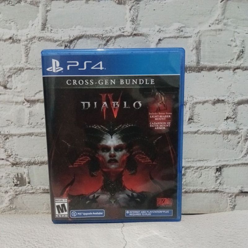 แผ่นเกมส์ PS4 DIABO IV อัพเกรดPS5 ได้ มือสอง