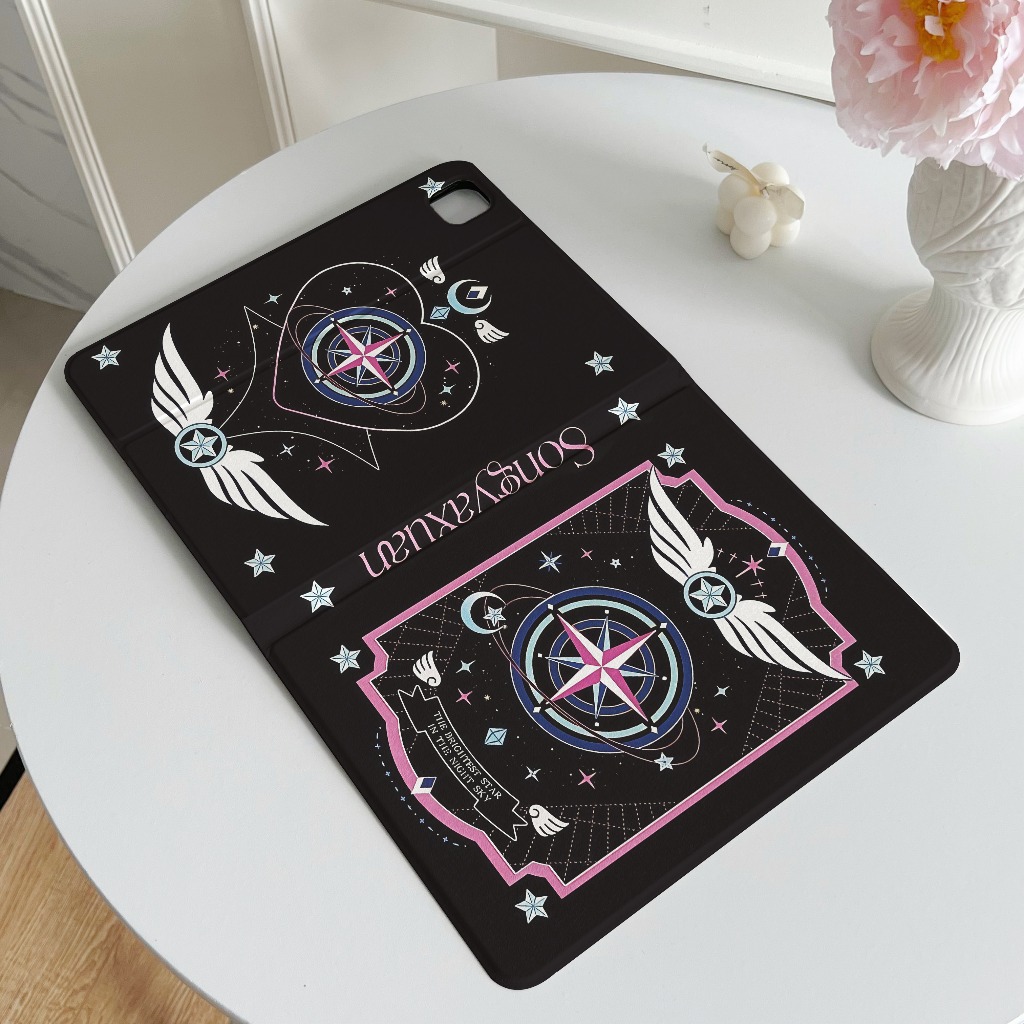 🚀จัดส่งทันที🚀เคสไอแพด หนังสือเวทย์มนต์ Gen11 Air7/6 13 Gen9/8/7 10.2 Pro11 magic เคสiPad Gen6 Mini7