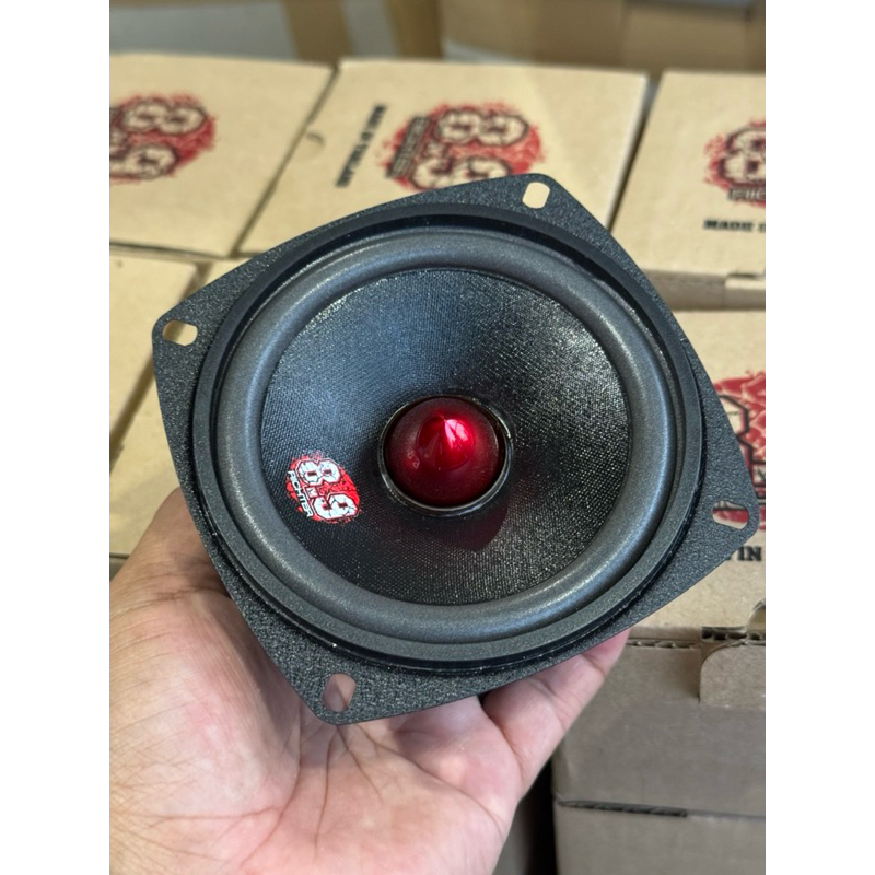 New ! แบนด์แท้ 8.9Richter เสียงกลาง4 นิ้ว เฟสปลั๊ก กลางพุ่งๆ ชัด 8โอม 50วัตต์ ของมีพร้อมส่งจ้าา