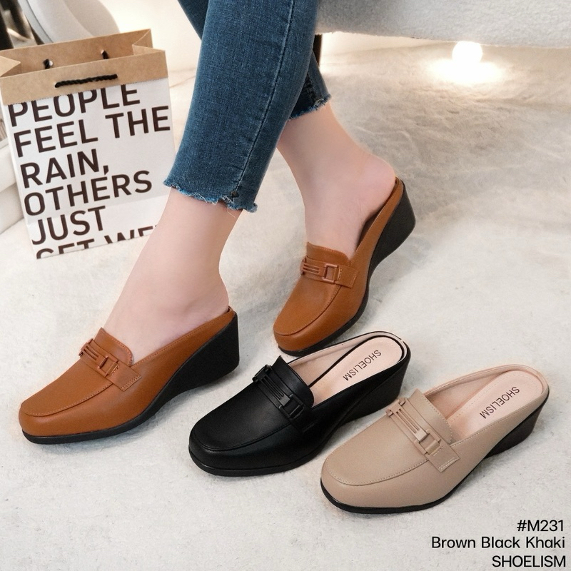 รองเท้าคัชชูเปิดส้น (SS M231) ยืนหนึ่งเรื่องความใส่สบายดังเดิม