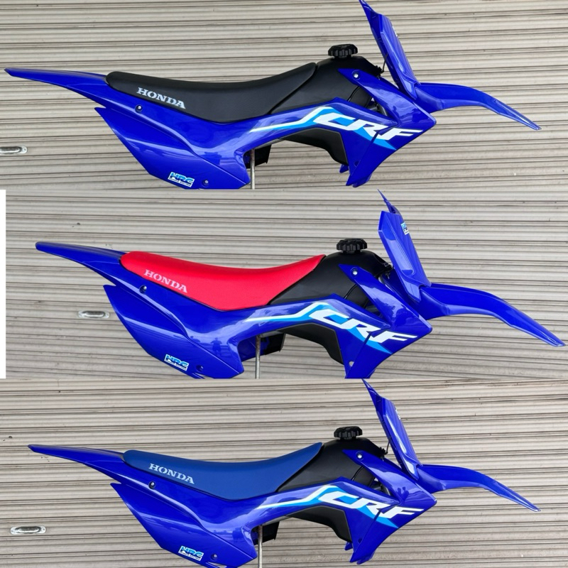 ชุดสีcrf110สีน้ำเงินพร้อมถังน้ำมันเบาะสติ๊กเกอร์