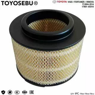 [ลดฟ้าผ่า⚡] TOYOSEBU ไส้ กรองอากาศ TOYOTA VIGO / FORTUNER / INNOVA วีโก้ ฟอร์จูนเนอร์ อินโนว่า รหัสแท้ 17801-0C010