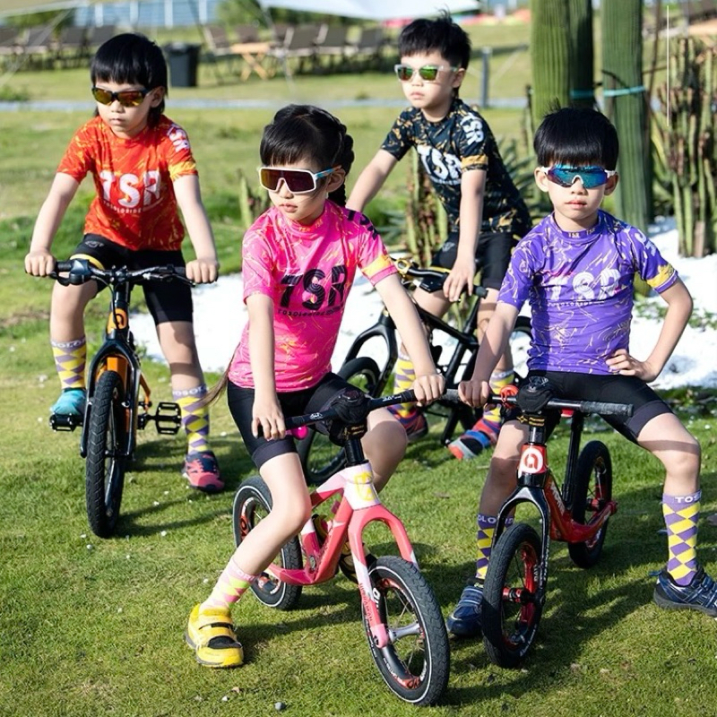 เสื้อกีฬาเด็ก TSR TOSOLORIDE เสื้อจักรยานเด็ก เสื้อขาไถ balance bike