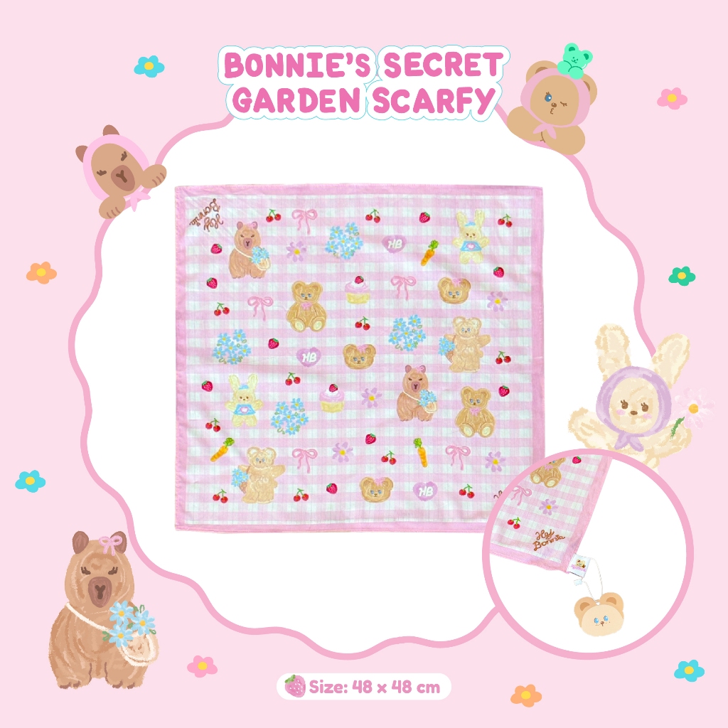 Bonnie’s Secret Garden Scarfy l Hej Bonnie Official
