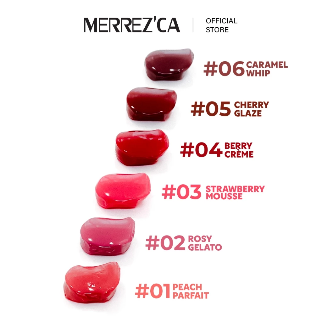 Merrezca Panna Cotta Lip&Cheek Pot ลิปบาล์มเนื้อเจลลี่ 88.34 % DewyEssence ทาได้ทั้งแก้มและปาก thumbnail 7