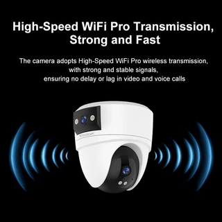 Vstarcam CS2DR WIFI/CG2DR SIM 4G (เลนส์คู่) ใหม่2025 กล้องวงจรปิดไร้สาย ความละเอียด 5MP(1296P) indoor มีAI+