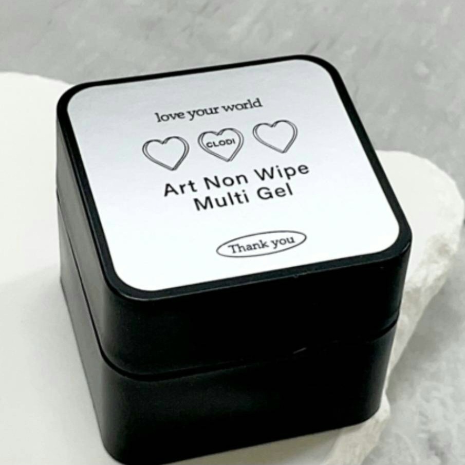 เจลใส🇰🇷 CLODI Art Non Wipe Multi Gel กระปุก 20g. ทำเล็บลายนูน ใช้ก่อนขัดผง Premium ของแท้จากเกาหลี