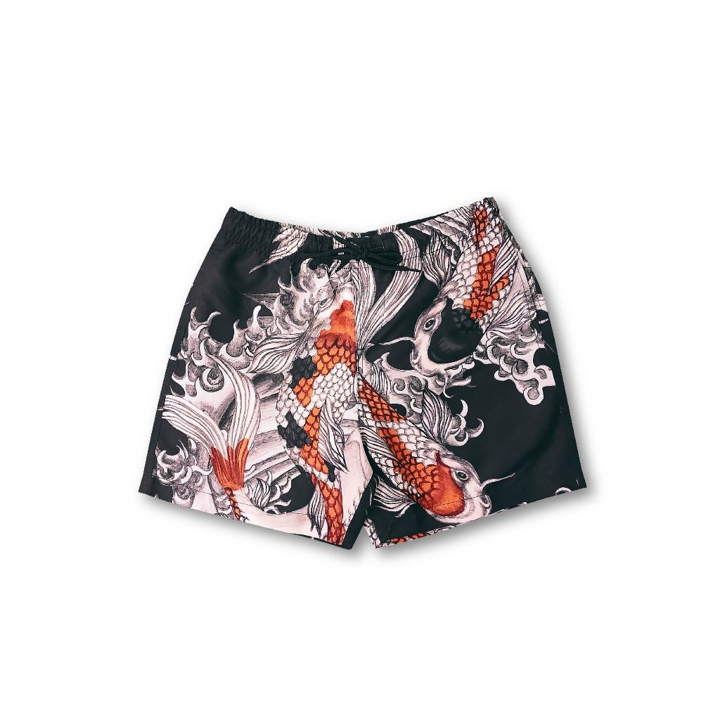 Surreal เสื้อฮาวาย ลาย KOI Fish ราคา ถูกที่สุด ดีลบีเคเค แกลเลอรีภาพที่ 5