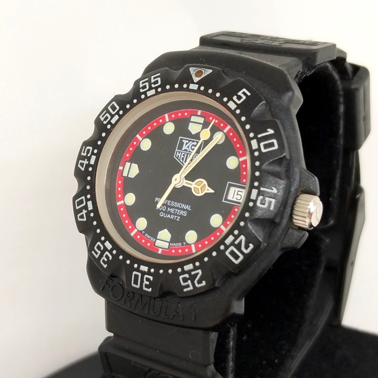 นาฬิกา Tag Heuer Formula1 Boy Size 383.513/1 Black ของแท้ มือสอง นาฬิกาผู้ชาย Tag Heuer F1 สภาพเกือบ