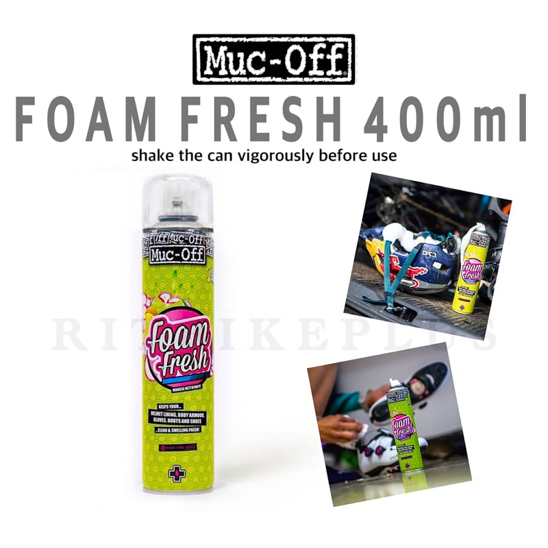 New2025 สเปรย์โฟมทำความสะอาด MUC-OFF FOAM FRESH
