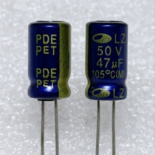 Samwha 47uf 50v 105° (ราคา10ตัว) capacitor ตัวเก็บประจุ คาปา…