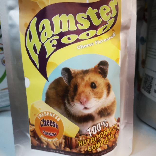 Pet Heng Hamster Food – อาหารแฮมสเตอร์ [ รสชีส ]  – มีคุณค่าทางโภชนาการที่สมบูรณ์ – อุดมไปด้วยวิตามิน 150g.