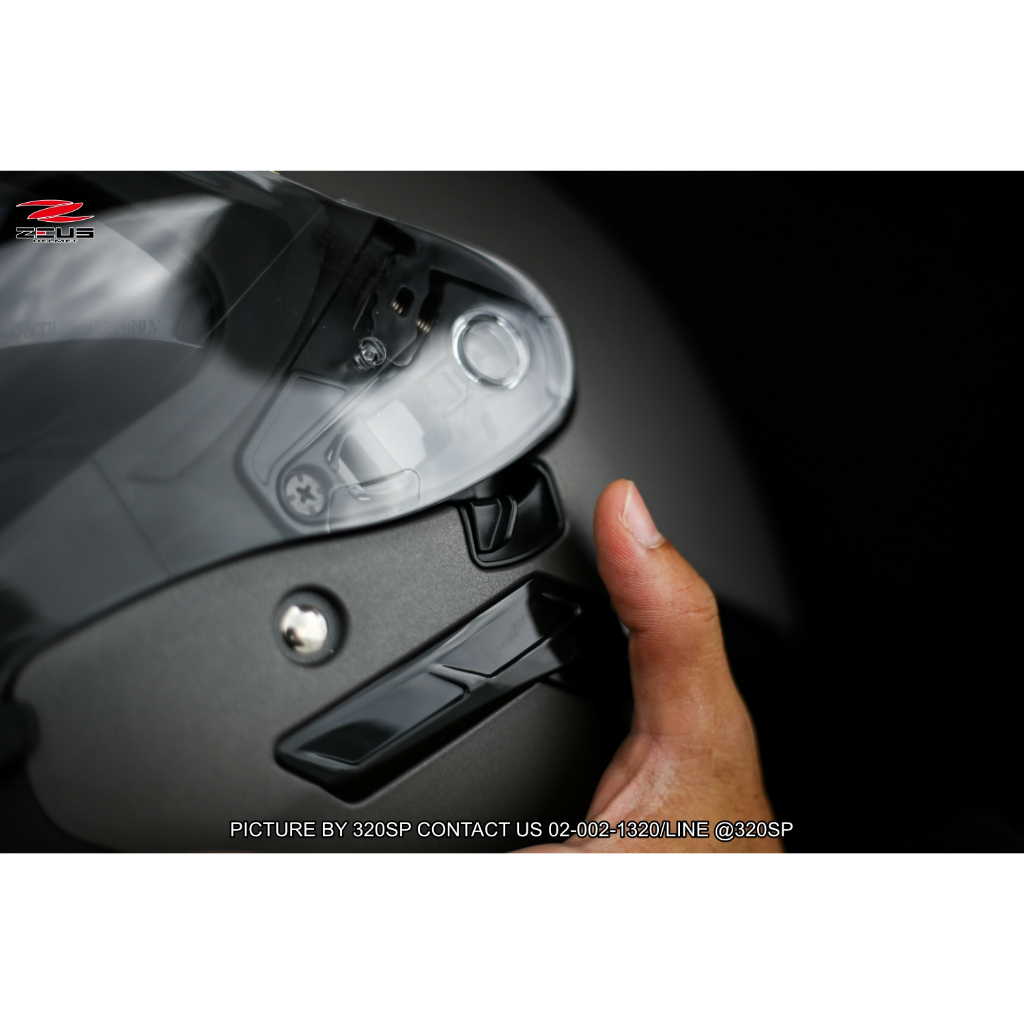 แถมฟรีสปอยเลอร์!! หมวกันน็อคครึ่งใบ ZEUS รุ่น ZS-631 ของใหม่ 2025 ส่งไว!! 320SP!!!!! - รูปที่ 6