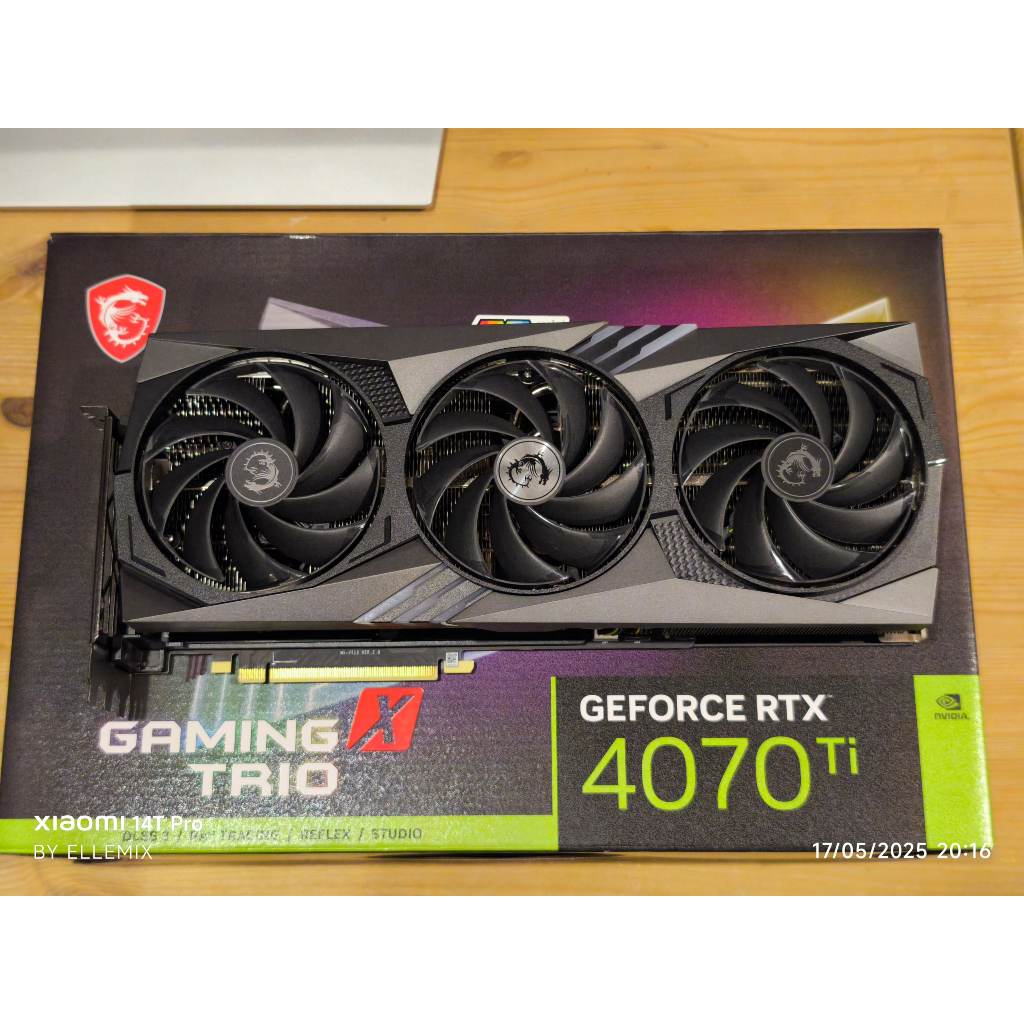 RTX 4070 TI - MSI GAMING X TRIO 12G - 12GB GDDR6X - การ์ดจอ มือสอง ประกันศูนย์ไทย