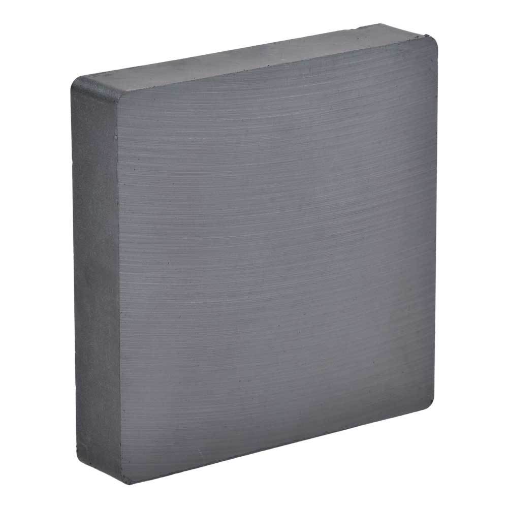 แม่เหล็กเฟอร์ไรท์ 100x100x20mm Ferrite Magnet แม่เหล็กดำ ตัวใหญ่ ตัวแรง BK2099