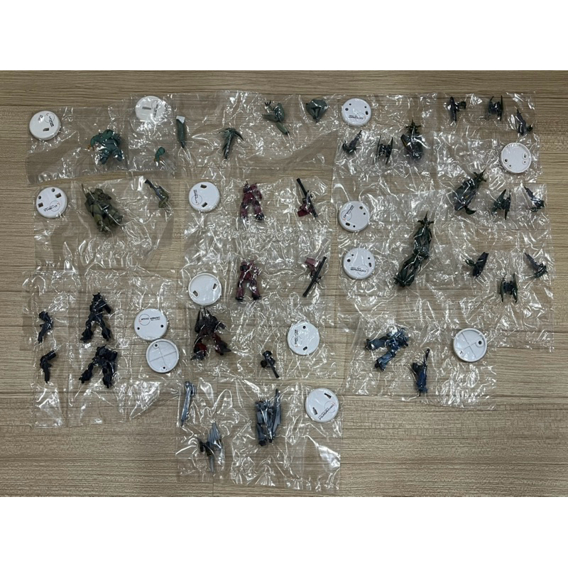 Gundam MFSP (Mini Figure Selection Plus) กันดั้ม ฐานขาว ของใหม่ ในซีลพลาสติก หลากหลายแบบ ชุด 2