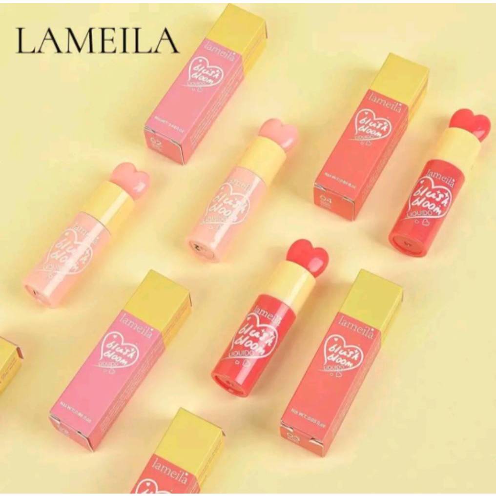 C.311.LAMEILA บลัชเนื้อนุ่มกำมะหยี่ 1022ปัดแก้ม ทาตา ทาปาก เนื้อแมท สีสวย สีแน่น ปัดง่าย ติดทนนาน
