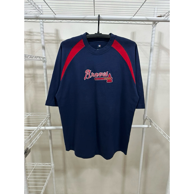 เสื้อยืดเบสบอล Atlanta Braves แท้💯 มือสอง