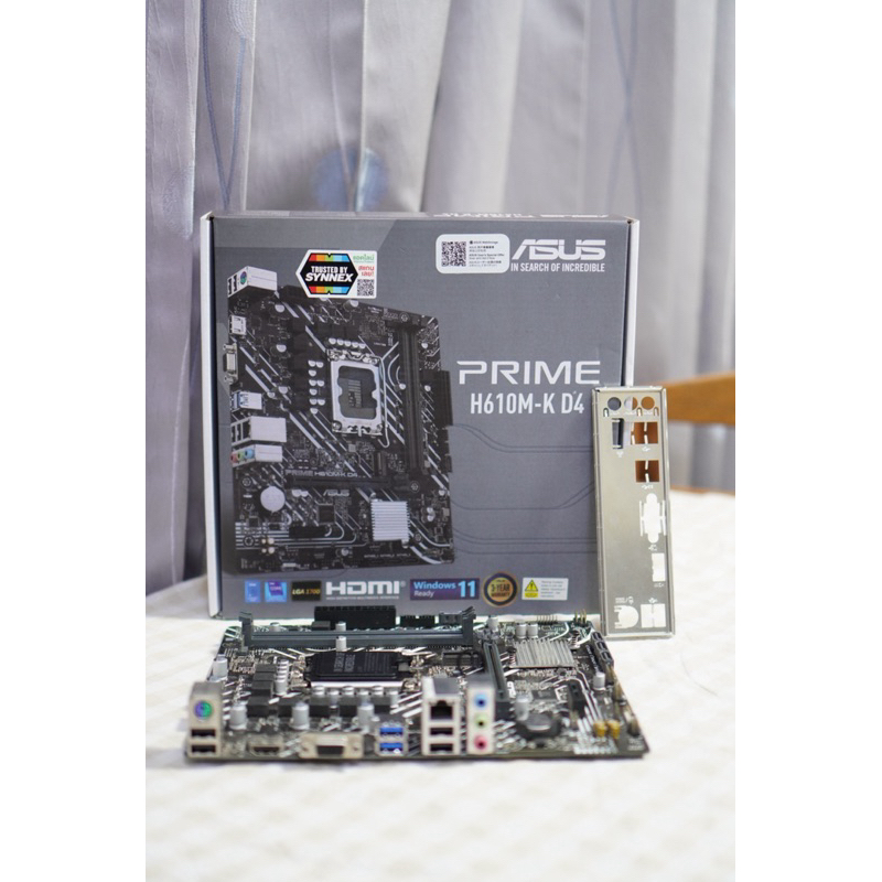 MAINBOARD (เมนบอร์ด) ASUS PRIME H610M-K D4 (DDR4) (SOCKET LGA 1700) (MICRO-ATX)