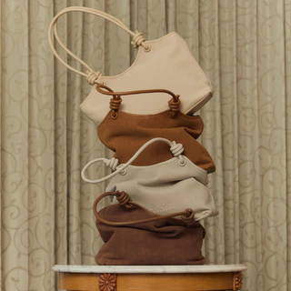 Littlewhitestore Everyday tote bag แถมใบเล็กทุกสี