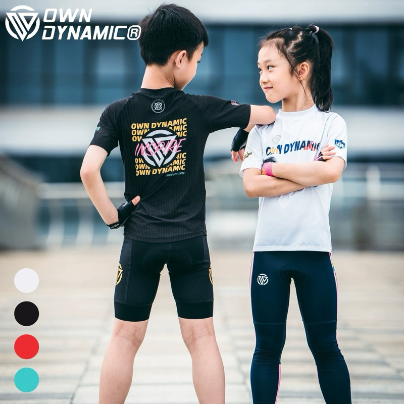 เสื้อกีฬาเด็กแขนสั้น Own Dynamic OD IE258009 เสื้อจักรยานเด็ก เสื้อขาไถ bakance bike IE258009