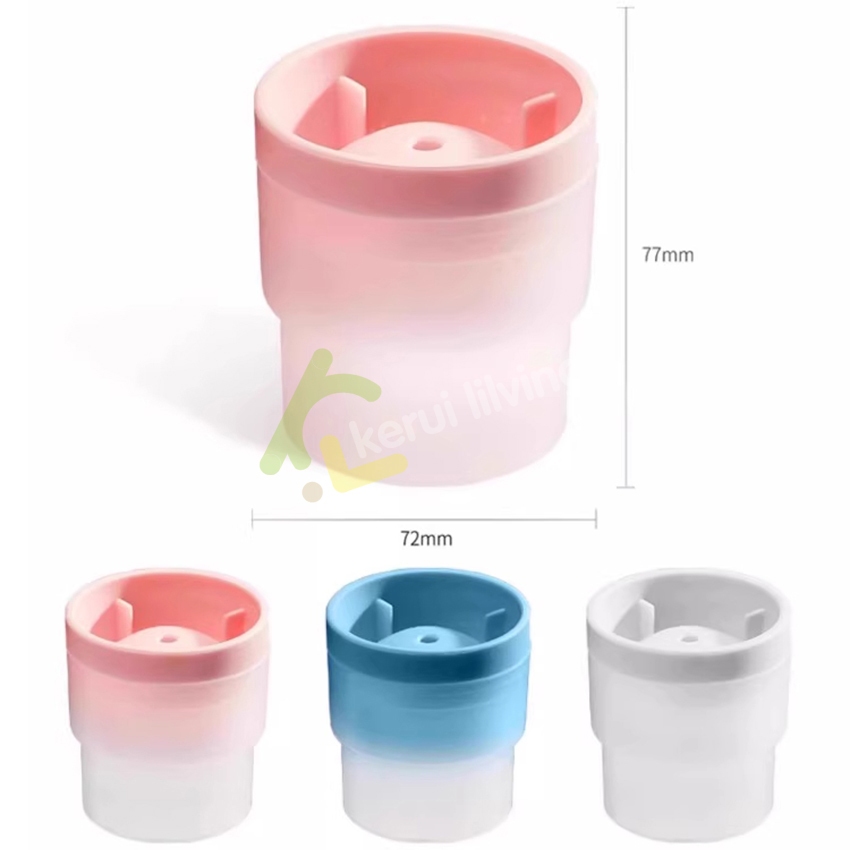 Softkiss แม่พิมพ์น้ำแข็งซิลิโคนขนาดใหญ่ ถาดน้ำแข็ง ก้อนกลม สำหรับทำก้อนน้ำแข็ง ช็อคโกแลต วุ้น พุดดิ้งและอื่นๆ - รูปที่ 7