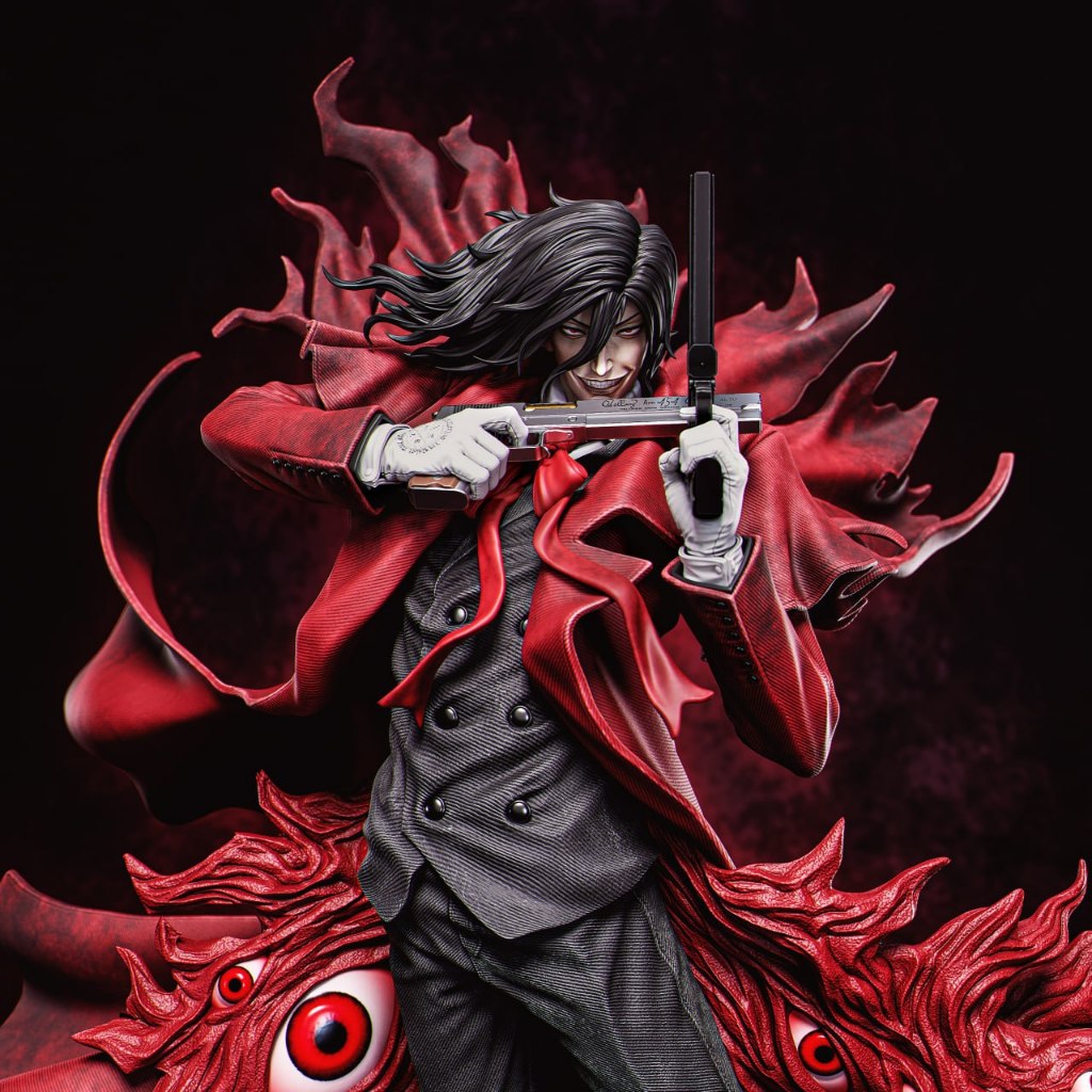 Alucard - Hellsing (CA3D)(3D Print Model ไม่ทำสี)