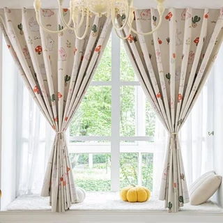 ลายการ์ตูน ผ้าม่านตีนตุ๊กแก กันแสงUV 100% ผ้าม่าน ม่านประตู ผ้าม่านกันแสง สไตล์มินิมอล ติดตั้งง่าย ไม่เจาะผนัง