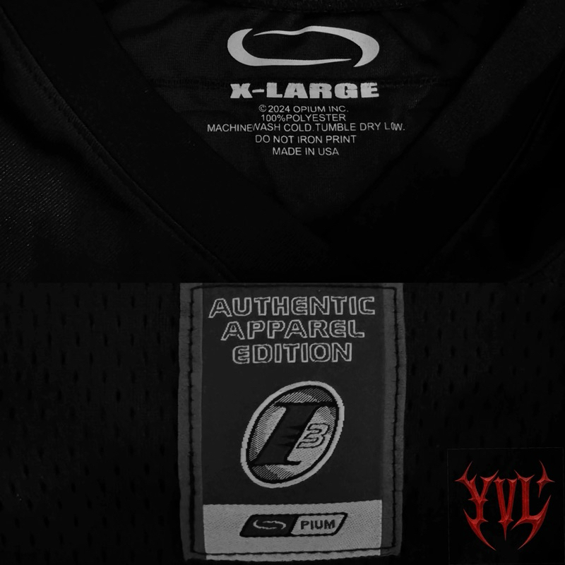 Opium Mesh Jersey T-shirt - รูปที่ 2