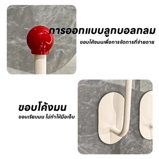 ขอแขวนติดผนังขนาดใหญ่ สำหรับแขวนที่คาดผม นาฬิกา สร้อยคอ