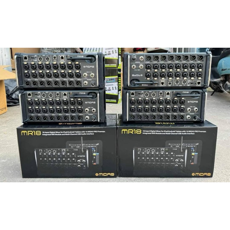 ของแท้ MIXER MIDAS  MR18 Digital MR 18