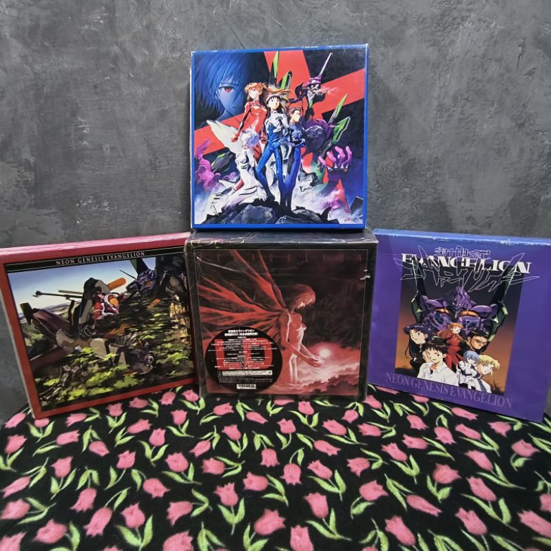 (Rare item ) Neon genesis Evangelion Laser disc complete set