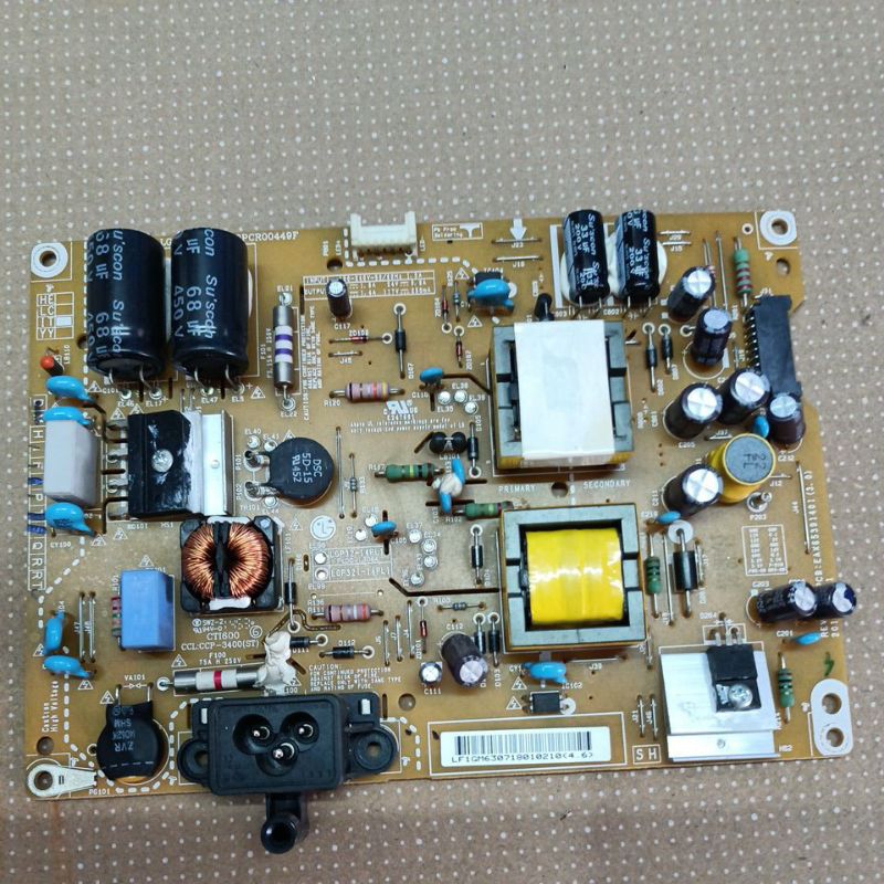 บอร์ดเพาเวอร์ซัพพลายทีวี LG 32 นิ้วรุ่นLG32LB551D-TC(แท้ถอด)