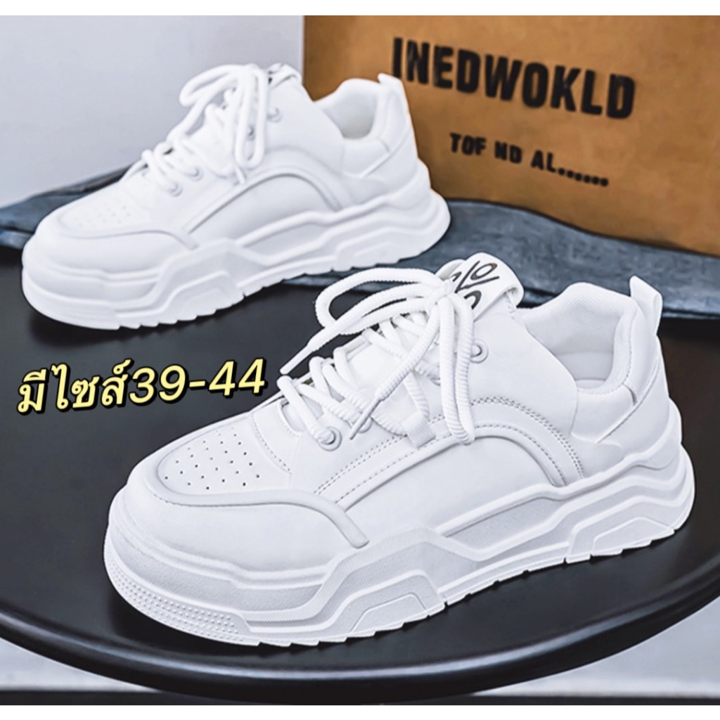 New!!Marian{มีไซส์39-44}รองเท้าผ้าใบลำลอง ทรงสปอร์ตสำหรับผู้ชาย สินค้าตรงปก พร้อมส่ง A0507
