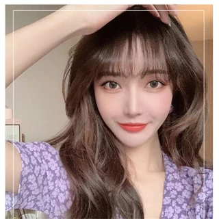 (ส่งจากไทย) 35ซม วิกผมหยิกมองไม่เห็น การต่อผมแบบไร้รอยต่อเพื่อปกปิดส่วนบนของศีรษะ การปิดผมบาง