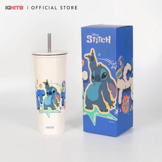 [พร้อมส่ง] IGNITE แก้วสแตนเลสเก็บอุณหภูมิ ร้อน-เย็น ลาย Stitch สินค้าลิขสิทธิ์แท้