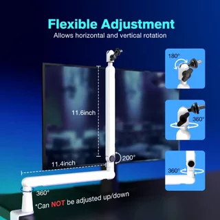 FIFINE BM88 ขาตั้งไมค์ Low-Profile Microphone Arm Stand แข็งแรง ปรับมุมอิสระ ประกันศูนย์ไทย