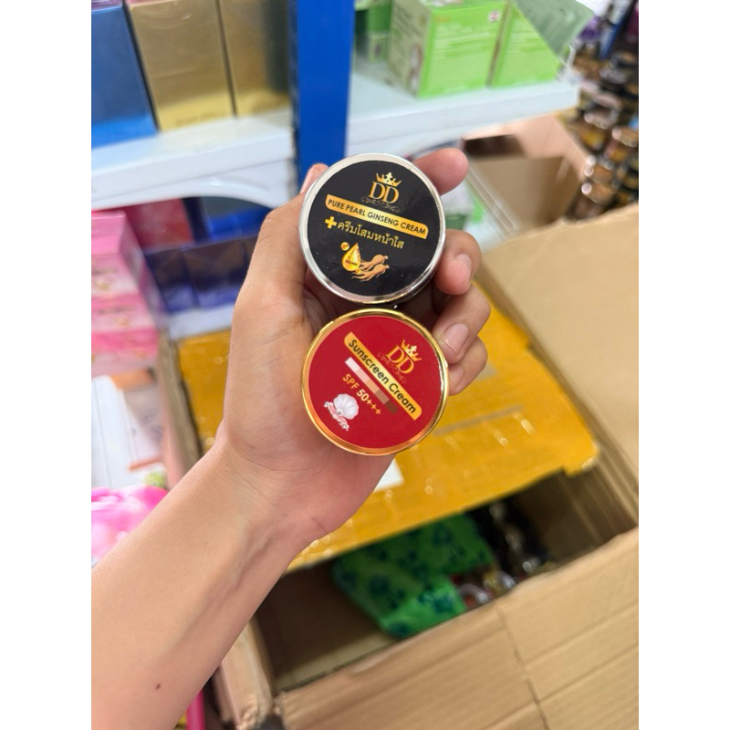 ครีมบำรุงผิวหน้า DD โสมหน้าใส กระปุก7กรัม