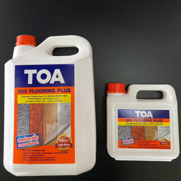 ทีโอเอ 200 ฟลอริ่งพลัส น้ำยาเคลือบเงาใสกันซึม